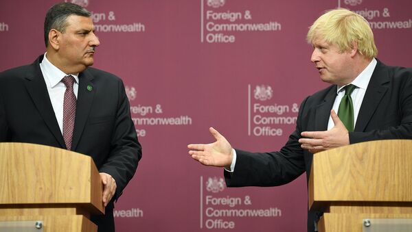 وزير الخارجية البريطاني بوريس جونسون - سبوتنيك عربي