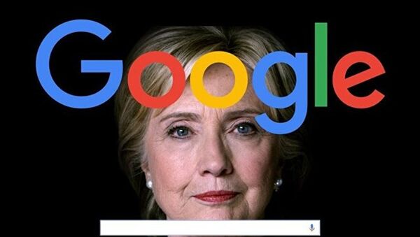 هيلاري كلينتون و غوغل - سبوتنيك عربي