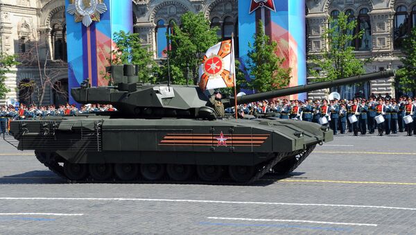 دبابة تي - 14 الروسية على هيكل أرماتا - سبوتنيك عربي