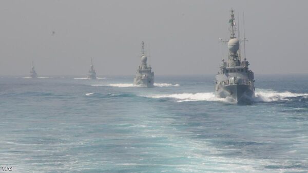 مناورات للقوات البحرية السعودية - سبوتنيك عربي