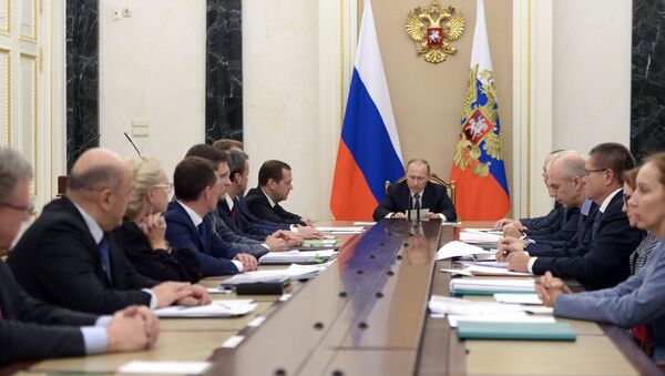الرئيس بوتين يرأس اجتماعا وزاريا - سبوتنيك عربي