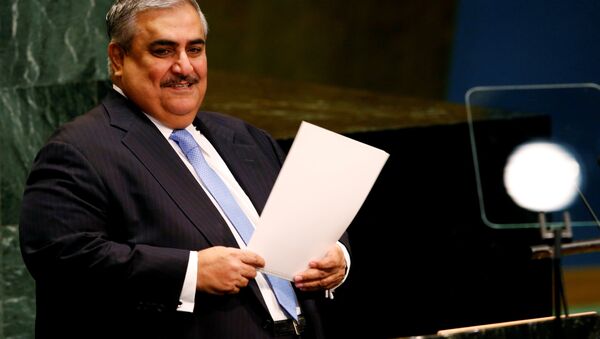 وزير الخارجية البحريني - سبوتنيك عربي