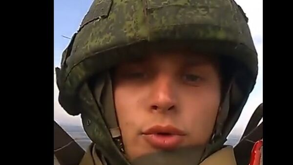 جندي روسي فى السماء - سبوتنيك عربي
