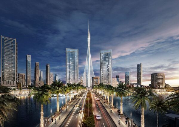 البرج في دبي (متوقع أن يكون الأعلى في العالم) - سبوتنيك عربي
