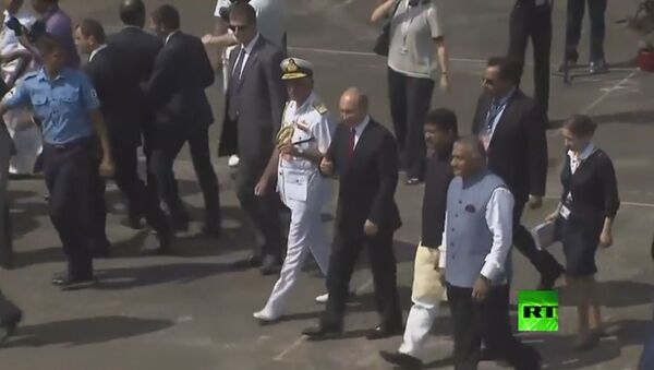 استقبال بوتين فى الهند - سبوتنيك عربي