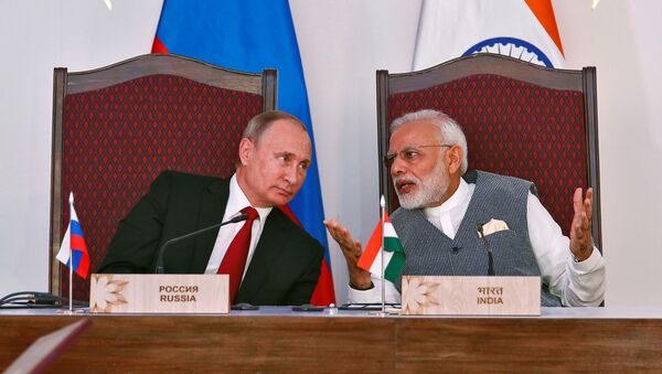 الرئيس الروسي فلاديمير بوتين في الهند - سبوتنيك عربي