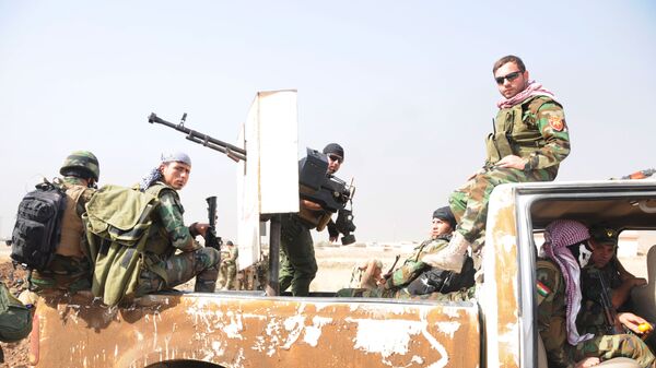 قوات البيشمركة أثناء عملية تحرير الموصل - سبوتنيك عربي