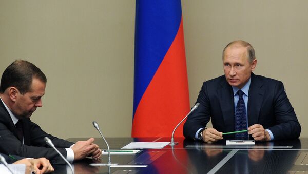 بوتين يرأس اجتماع مجلس الأمن الروسي - سبوتنيك عربي