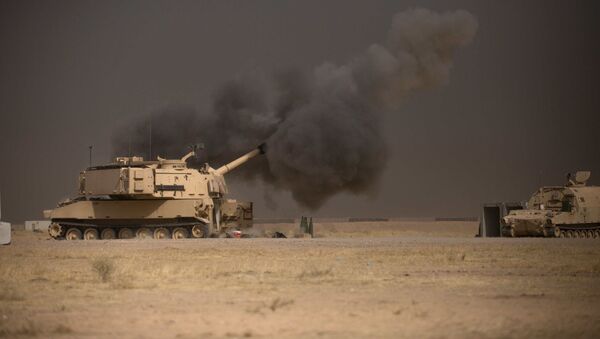 عملية عسكرية لقوات الجيش العراقي في منطقة القيارة في العراق - سبوتنيك عربي