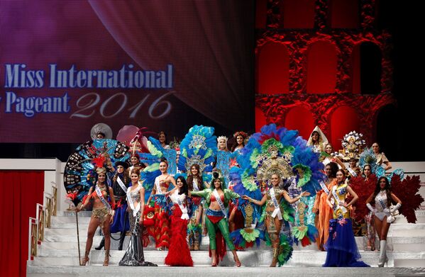 المشاركات في مسابقة الجمال السنوية ملكة الجمال الدولية - 2016 طوكيو - سبوتنيك عربي