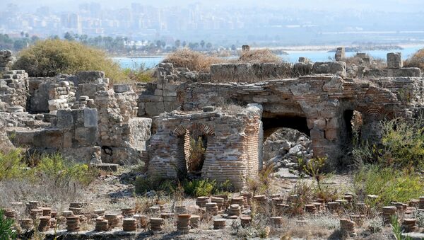   الآثار الرومانية  في المدينة الفينيقية القديمة من مدينة صور، لبنان - سبوتنيك عربي