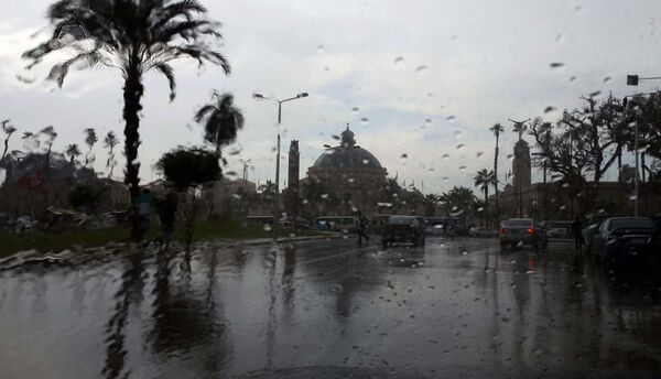 أمطار غزيرة في مصر - سبوتنيك عربي