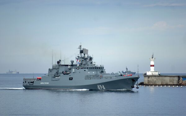 سفينة الأدميرال غريغوروفيتش التابعة لأسطول البحر الأسود - سبوتنيك عربي