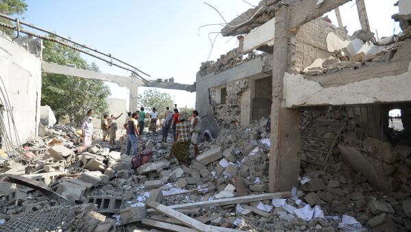 قصف التحالف العربي  في اليمن - سبوتنيك عربي