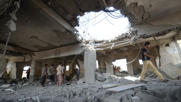 قصف التحالف العربي سجن في اليمن - سبوتنيك عربي