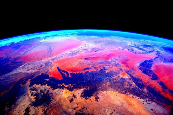 صورة لكوكب الأرض من محطة الفضاء الدولية  من قبل رائد الفضاء الأمريكي سكوت كيلي - سبوتنيك عربي