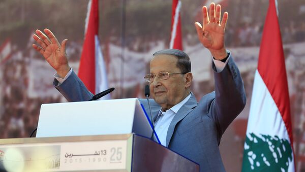 الرئيس اللبناني - ميشال عون - سبوتنيك عربي