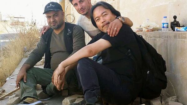 صحفي ياباني في الموصل - سبوتنيك عربي