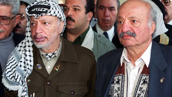 قائد حركة فتح الفلسطينية ياسر عرفات - سبوتنيك عربي