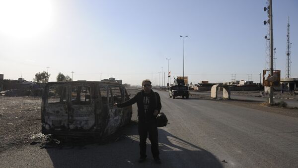 سبوتنيك في حي بمدينة الموصل التي حررتها القوات العراقية - سبوتنيك عربي