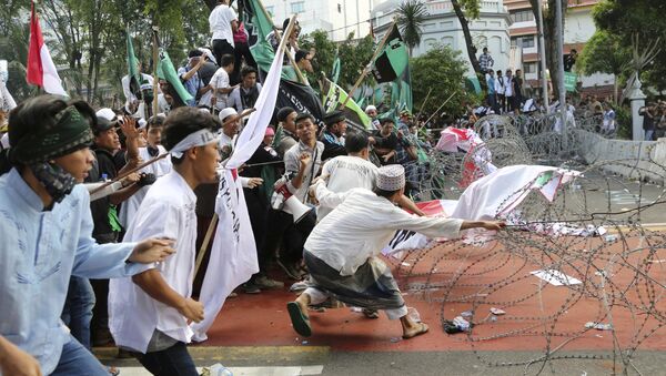 مظاهرات في جاكارتا - سبوتنيك عربي
