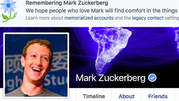 فيسبوك يعلن وفاة مارك - سبوتنيك عربي