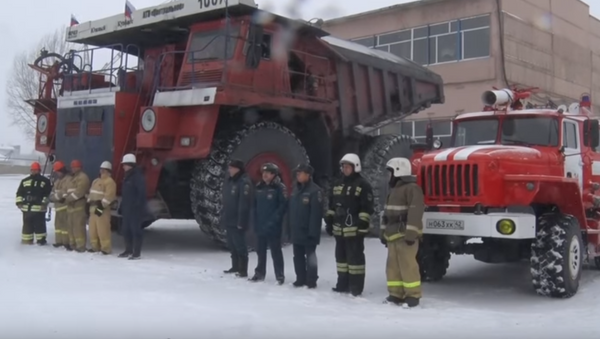 سيارة إطفاء روسية - سبوتنيك عربي