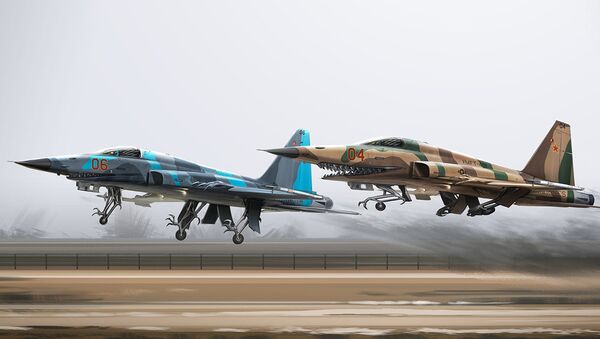 مقاتلات إف-5إس تقلع من المطار - سبوتنيك عربي