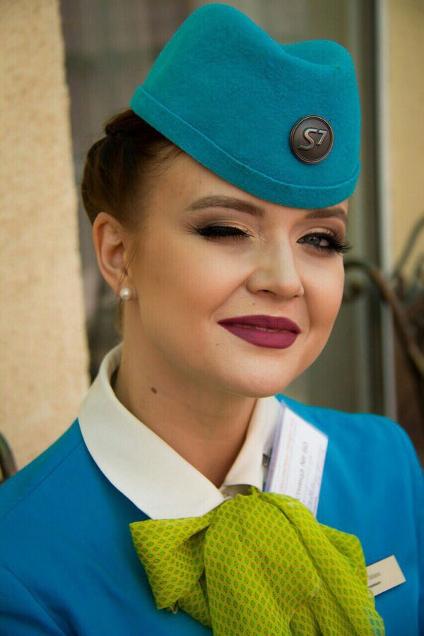 مسابقة أجمل مضيفة طيران في روسيا - مشاركة في المسابقة - سبوتنيك عربي