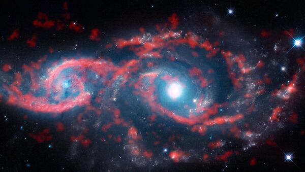 تقارب المجرات IC 2163 و NGC 2207 في كوكبة الكلب - سبوتنيك عربي