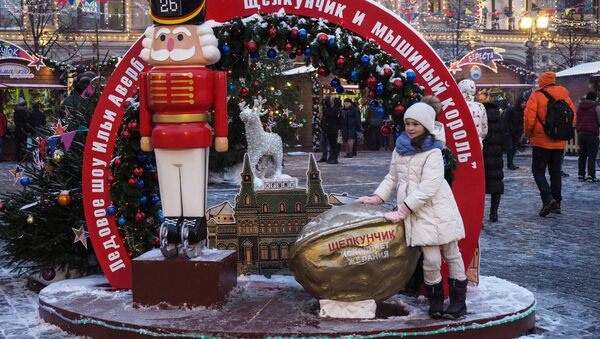 مهرجان رأس السنة على الساحة الحمراء في موسكو - سبوتنيك عربي