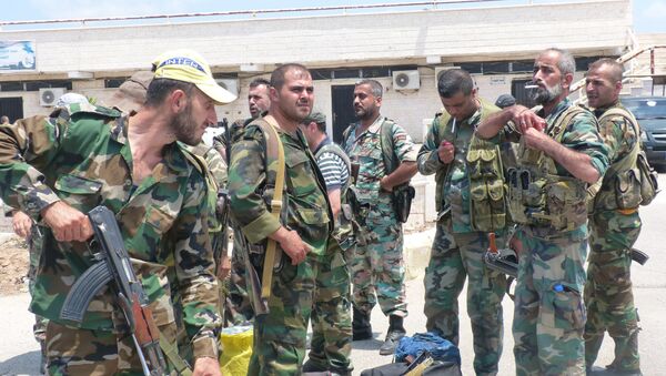 قوات الجيش في أحياء حلب - سبوتنيك عربي