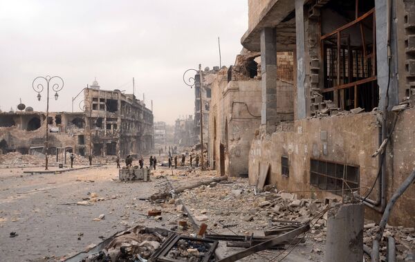 دمار المدينة القديمة في حلب، 2013 - سبوتنيك عربي