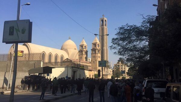 انفجار الكاتدرائية المصرية انفجار الكاتدرائية المصرية - سبوتنيك عربي
