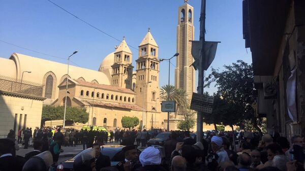 انفجار الكاتدرائية المصرية انفجار الكاتدرائية المصرية - سبوتنيك عربي