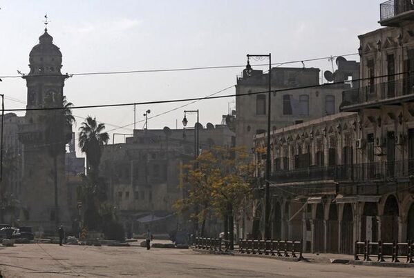 ساحة باب الفرج في مدينة حلب القديمة، 12 ديسمبر/ كانون الأول 2016 - سبوتنيك عربي