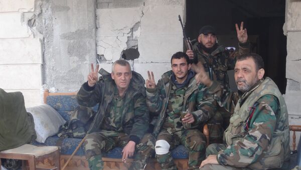 قوات الجيش السوري بحلب - سبوتنيك عربي