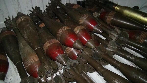 الأسلحة التي تركتها جبهة النصرة بعد هروبها من حلب - سبوتنيك عربي
