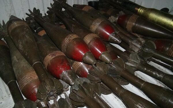 الأسلحة التي تركتها جبهة النصرة بعد هروبها من حلب - سبوتنيك عربي