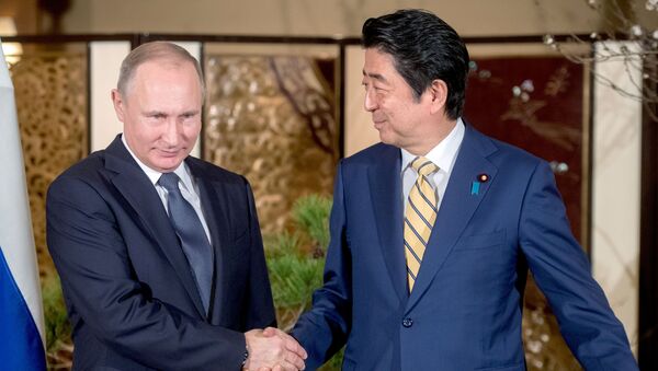 الرئيس الروسي فلاديمير بوتين في زيارة إلى اليابان - سبوتنيك عربي
