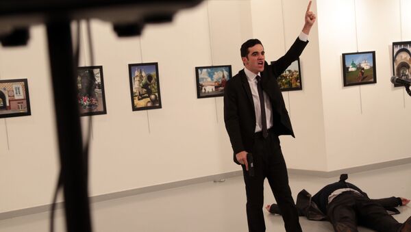 مقتل السفير الروسي في أنقرة، تركيا - سبوتنيك عربي