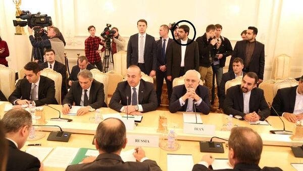 حارس وزير الخارجية الإيراني - سبوتنيك عربي