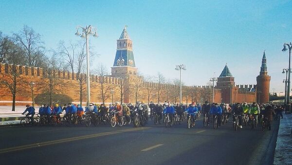 سباق دراجات في موسكو - سبوتنيك عربي