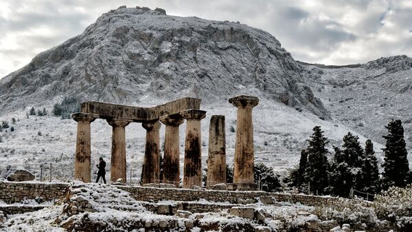 معبد أبولون في أثينا، اليونان - سبوتنيك عربي