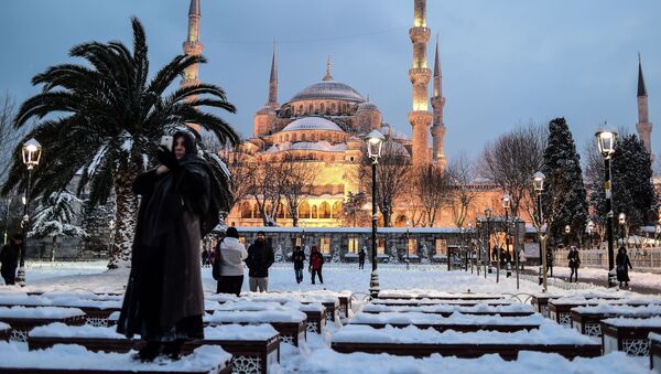 مسجد السلطان أحمد (الجامع الأزرق) في اسطنبول - سبوتنيك عربي