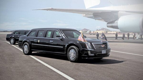سيارة الرئيس الأمريكي المنتخب دونالد ترامب - سبوتنيك عربي