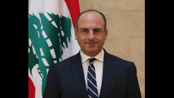 وزير الشؤون الاجتماعية اللبناني بيار ابو عاصي - سبوتنيك عربي