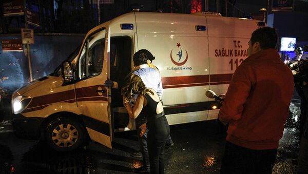 سيارة إسعاف تركية - سبوتنيك عربي