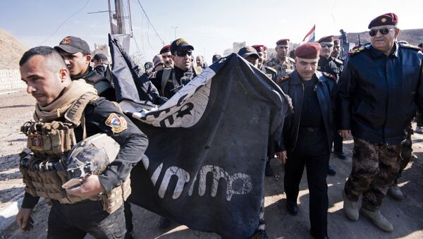 القوات العراقية تحرر شرق الموصل، العراق 18 يناير/ كانون الثاني 2017 - سبوتنيك عربي