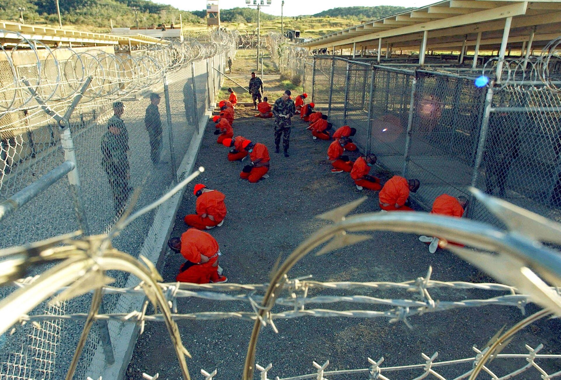 المعتقلين في سجن غوانتانامو بكوبا - سبوتنيك عربي, 1920, 09.04.2022